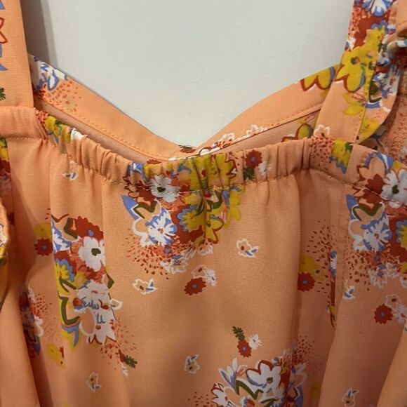 Loft | Floral Ruffles on the Straps Blouse - Picture 5 of 5